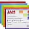 JAM Paper 5.25" x 7.5" Mixed Plastic Button String Booklet Envelopes, 18ct.